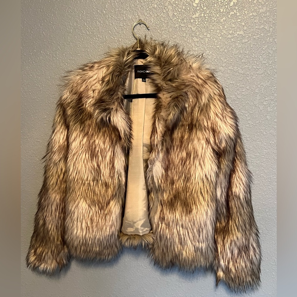 Fluffy jacket